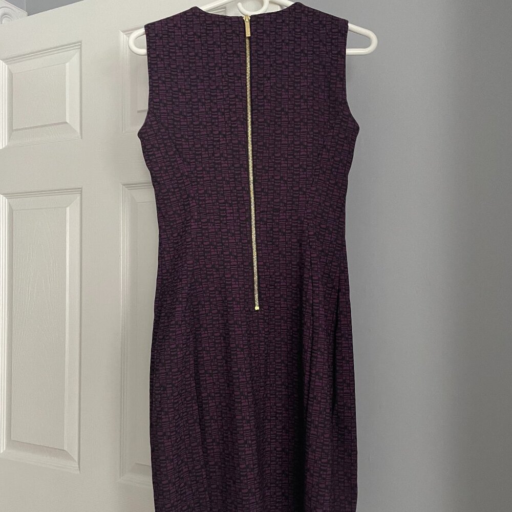 Fitted Burgundy Dress
